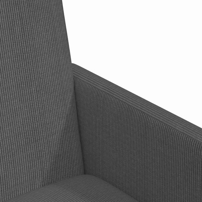 Scaune de dining cu roți 2 pcs Gri închis 57 x 66 x 94 cm - WALTI WALTI