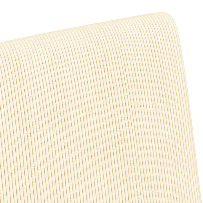 Scaune de dining cu roți cu roți 2 pcs Crem 57 x 66 x 94 cm - WALTI WALTI