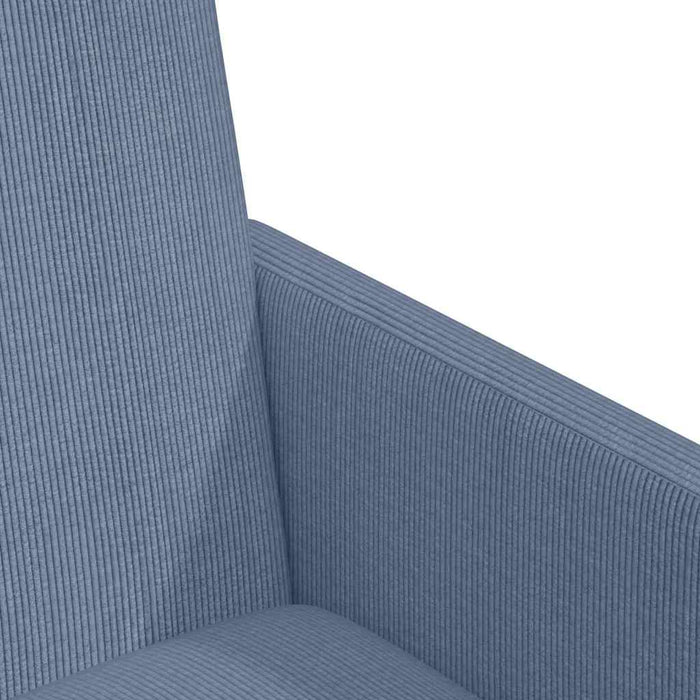 Scaune de dining cu roți cu roți 2 pcs albastru 57 x 66 x 94 cm - WALTI WALTI