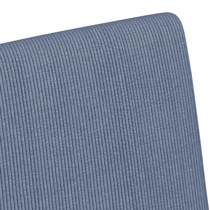 Scaune de dining cu roți cu roți 2 pcs albastru 57 x 66 x 94 cm - WALTI WALTI