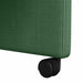 Scaune de dining cu roți 2 pcs Gri verde 57 x 66 x 94 cm - WALTI WALTI