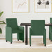 Scaune de dining cu roți 2 pcs Gri verde 57 x 66 x 94 cm - WALTI WALTI