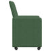 Scaune de dining cu roți 2 pcs Gri verde 57 x 66 x 94 cm - WALTI WALTI