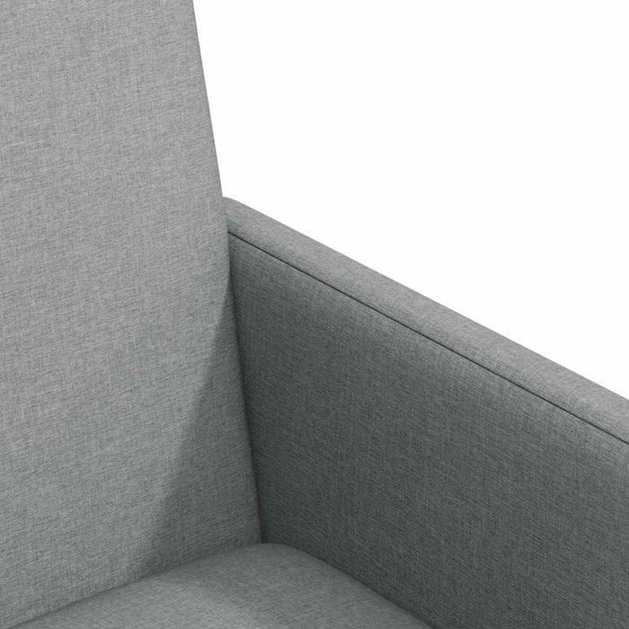Scaune de dining cu roți 2 pcs Gri deschis 57 x 66 x 94 cm - WALTI WALTI