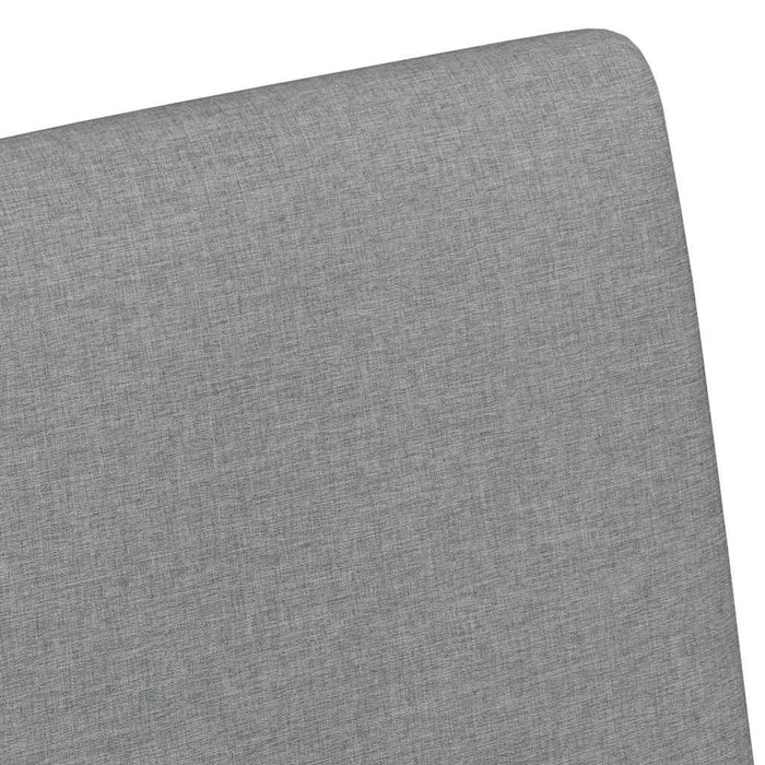 Scaune de dining cu roți 2 pcs Gri deschis 57 x 66 x 94 cm - WALTI WALTI