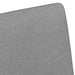 Scaune de dining cu roți 2 pcs Gri deschis 57 x 66 x 94 cm - WALTI WALTI