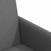 Scaune de dining cu roți 2 pcs Gri închis 57 x 66 x 94 cm - WALTI WALTI