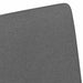 Scaune de dining cu roți 2 pcs Gri închis 57 x 66 x 94 cm - WALTI WALTI