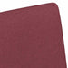 Scaune de dining cu roți 2 pcs bordo 57 x 66 x 94 cm țesătură - WALTI WALTI