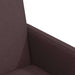 Scaune de dining cu roți 2 pcs Maro închis 57 x 66 x 94 cm - WALTI WALTI