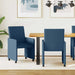 Scaune de dining cu roți cu roți 2 pcs albastru 57 x 66 x 94 cm - WALTI WALTI