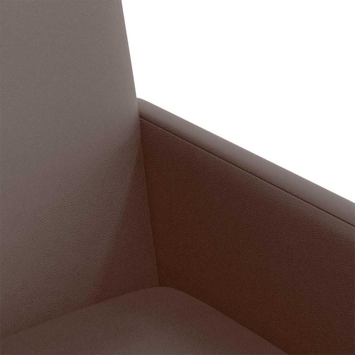 Scaune de dining cu roți cu roți 2 pcs Maro 57 x 66 x 94 cm - WALTI WALTI