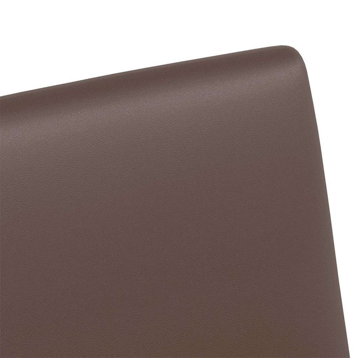 Scaune de dining cu roți cu roți 2 pcs Maro 57 x 66 x 94 cm - WALTI WALTI