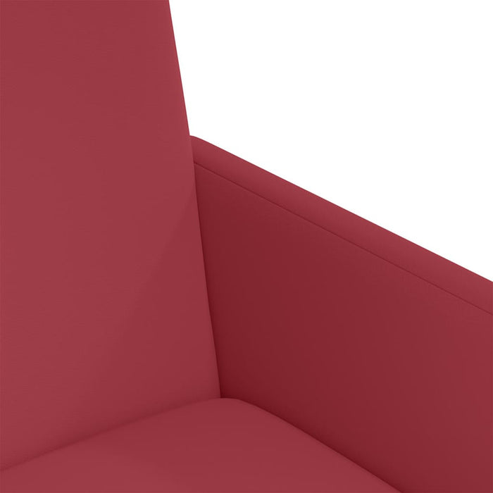 Scaune de dining cu roți cu roți 2 pcs bordo 57 x 66 x 94 cm - WALTI WALTI