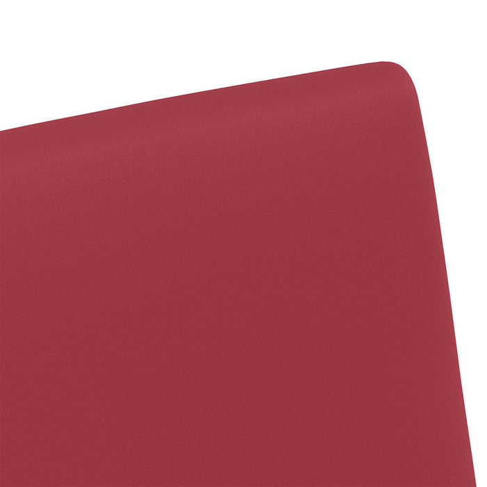 Scaune de dining cu roți cu roți 2 pcs bordo 57 x 66 x 94 cm - WALTI WALTI