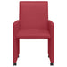 Scaune de dining cu roți cu roți 2 pcs bordo 57 x 66 x 94 cm - WALTI WALTI