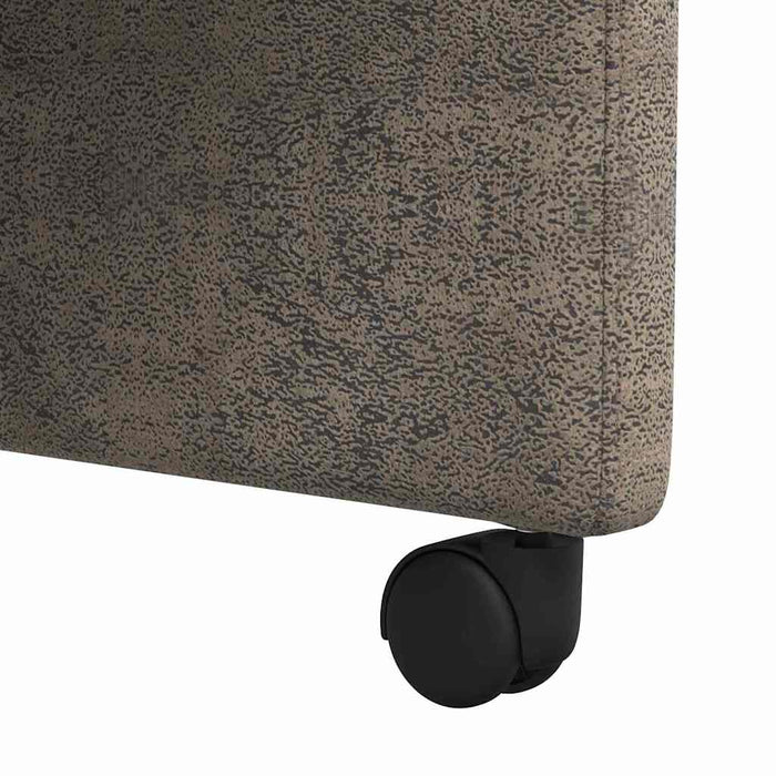 Scaune de dining cu roți 2 pcs Gri închis 57 x 66 x 94 cm - WALTI WALTI
