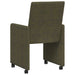 Scaune de dining cu roți 2 pcs Verde militar 57 x 66 x 94 cm - WALTI WALTI