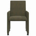 Scaune de dining cu roți 2 pcs Verde militar 57 x 66 x 94 cm - WALTI WALTI