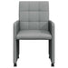 Scaune de dining cu roți 2 pcs Gri deschis 58 x 65 x 94 cm - WALTI WALTI