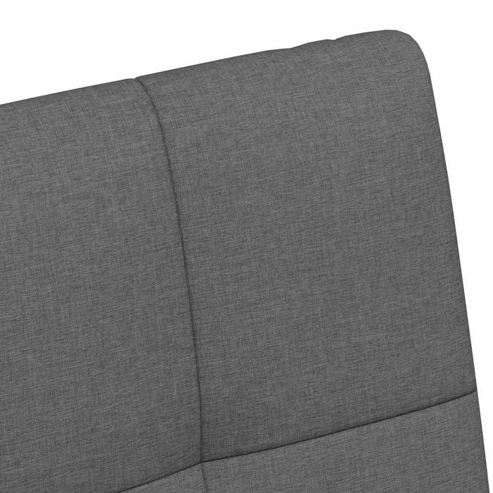 Scaune de dining cu roți 2 pcs Gri închis 58 x 65 x 94 cm - WALTI WALTI