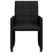 Scaune de dining cu roți 2 pcs Negru 58 x 65 x 94 cm țesătură - WALTI WALTI
