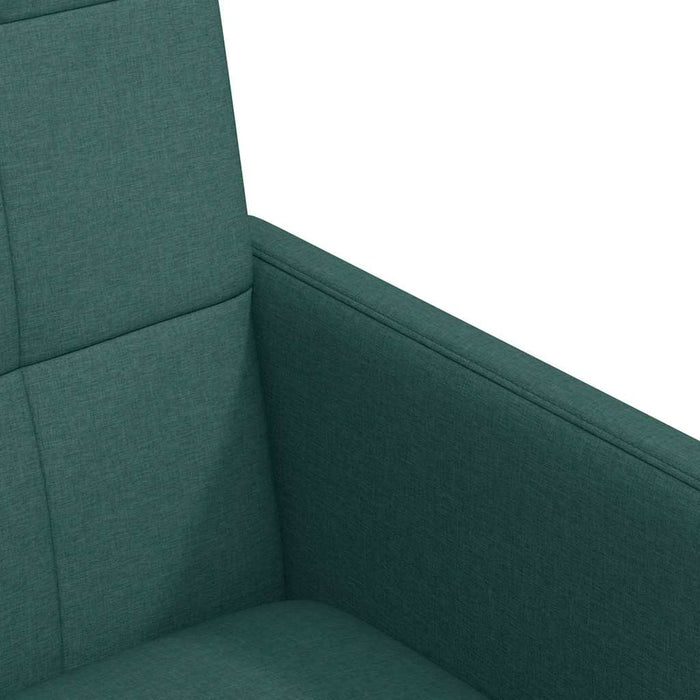 Scaune de dining cu roți 2 pcs Verde închis 58 x 65 x 94 cm - WALTI WALTI
