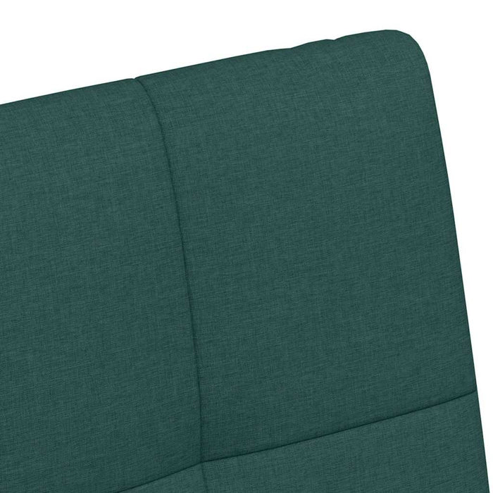 Scaune de dining cu roți 2 pcs Verde închis 58 x 65 x 94 cm - WALTI WALTI