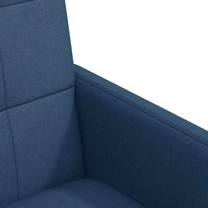 Scaune de dining cu roți cu roți 2 pcs albastru 58 x 65 x 94 cm - WALTI WALTI
