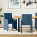 Scaune de dining cu roți cu roți 2 pcs albastru 58 x 65 x 94 cm - WALTI WALTI