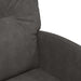 Scaune de dining cu roți cu roți 2 pcs Negru 57 x 67 x 95 cm - WALTI WALTI