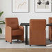 Scaune de dining cu roți cu roți 2 pcs Maro 57 x 67 x 95 cm - WALTI WALTI