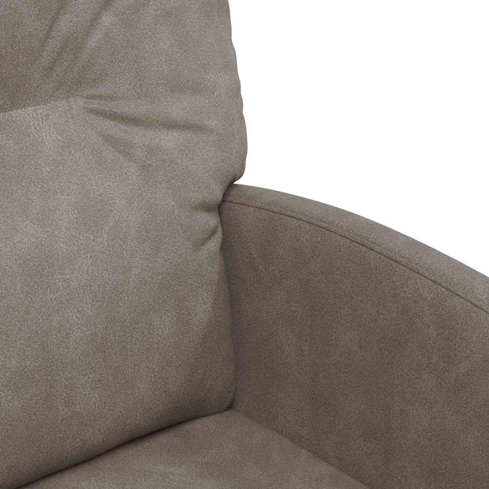 Scaune de dining cu roți cu roți 2 pcs Gri 57 x 67 x 95 cm - WALTI WALTI