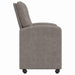 Scaune de dining cu roți cu roți 2 pcs Gri 57 x 67 x 95 cm - WALTI WALTI
