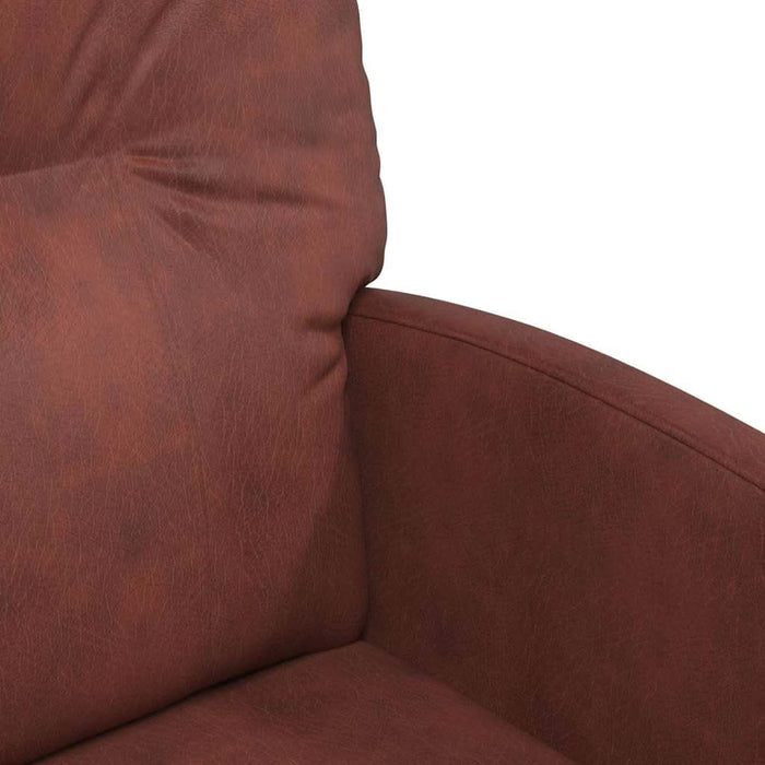 Scaune de dining cu roți 2 pcs Maro lucios 57 x 67 x 95 cm - WALTI WALTI