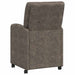 Scaune de dining cu roți 2 pcs Gri închis 57 x 67 x 95 cm - WALTI WALTI