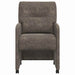 Scaune de dining cu roți 2 pcs Gri închis 57 x 67 x 95 cm - WALTI WALTI