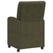 Scaune de dining cu roți 2 pcs Verde militar 57 x 67 x 95 cm - WALTI WALTI