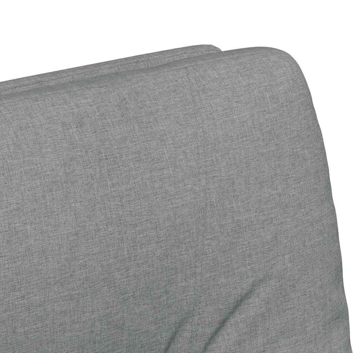 Scaune de dining cu roți 2 pcs Gri deschis 57 x 67 x 95 cm - WALTI WALTI