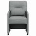 Scaune de dining cu roți 2 pcs Gri deschis 57 x 67 x 95 cm - WALTI WALTI