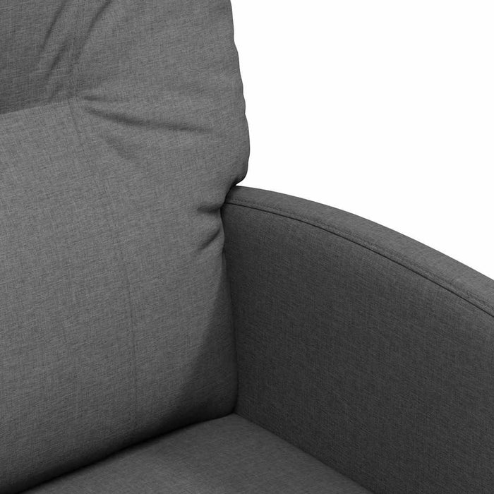 Scaune de dining cu roți 2 pcs Gri închis 57 x 67 x 95 cm - WALTI WALTI