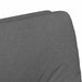 Scaune de dining cu roți 2 pcs Gri închis 57 x 67 x 95 cm - WALTI WALTI