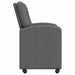 Scaune de dining cu roți 2 pcs Gri închis 57 x 67 x 95 cm - WALTI WALTI