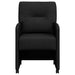 Scaune de dining cu roți 2 pcs Negru 57 x 67 x 95 cm țesătură - WALTI WALTI