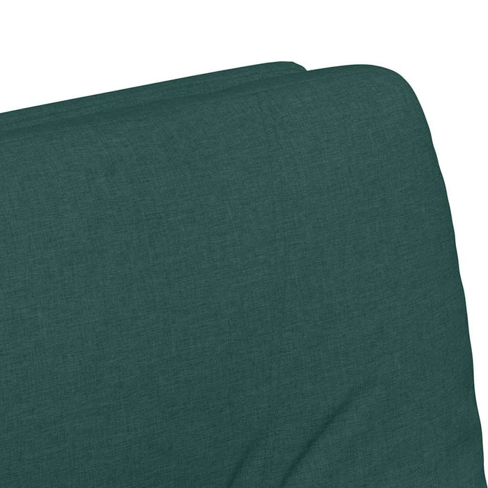 Scaune de dining cu roți 2 pcs Verde închis 57 x 67 x 95 cm - WALTI WALTI