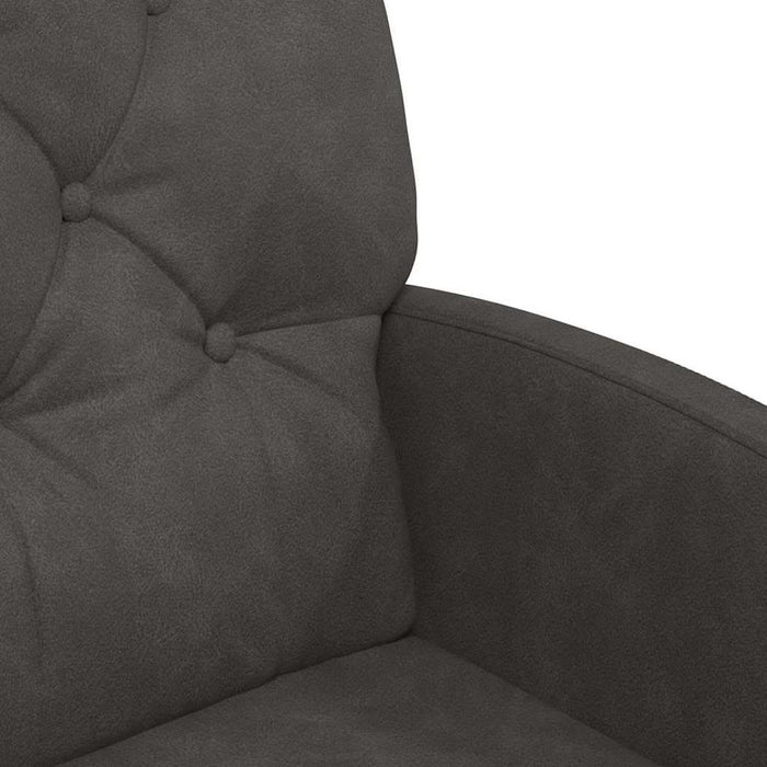 Scaune de dining cu roți cu roți 2 pcs Negru 58 x 67 x 97 cm - WALTI WALTI