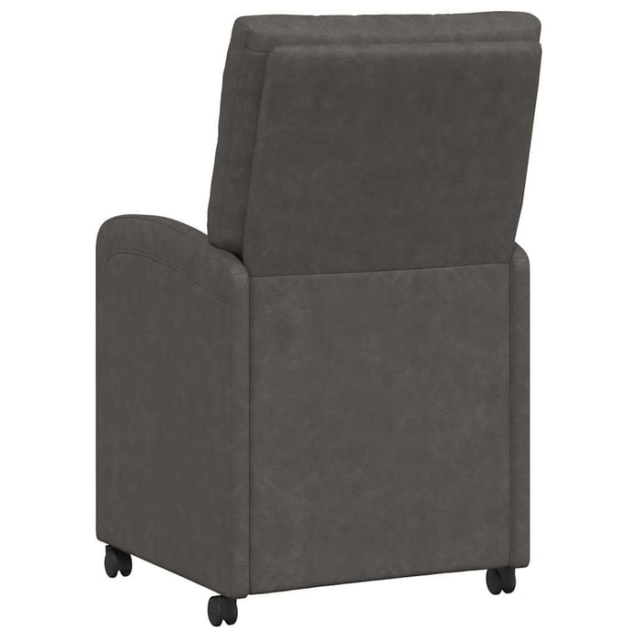 Scaune de dining cu roți cu roți 2 pcs Negru 58 x 67 x 97 cm - WALTI WALTI