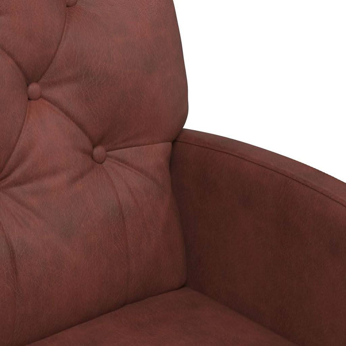Scaune de dining cu roți 2 pcs Maro lucios 58 x 67 x 97 cm - WALTI WALTI