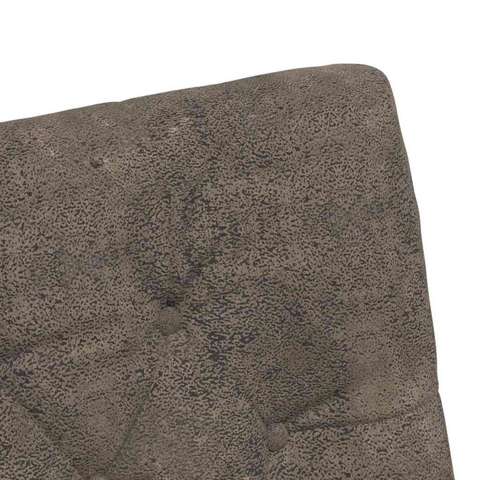 Scaune de dining cu roți 2 pcs Gri închis 58 x 67 x 97 cm - WALTI WALTI