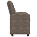 Scaune de dining cu roți 2 pcs Gri închis 58 x 67 x 97 cm - WALTI WALTI